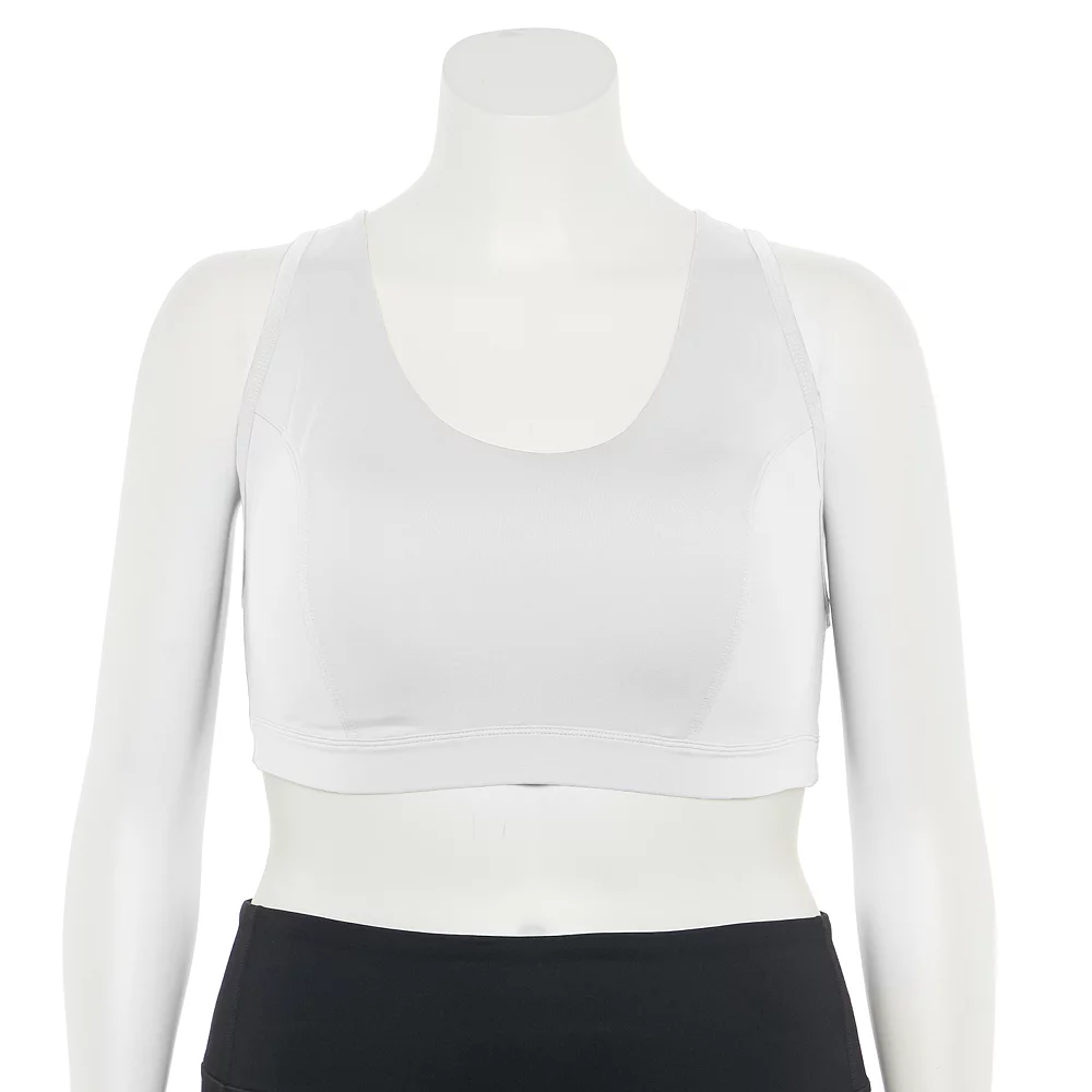 Plus Size Tek Gear® Racerback Low-Impact Sports Bra 1 Plus Size Tek Gear® Racerback Low-Impact Sports Bra