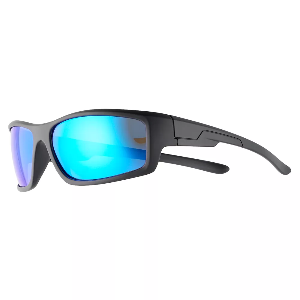 Men's Tek Gear® Floating-Frame Black Wrap Sunglasses 1 Men's Tek Gear® Floating-Frame Black Wrap Sunglasses