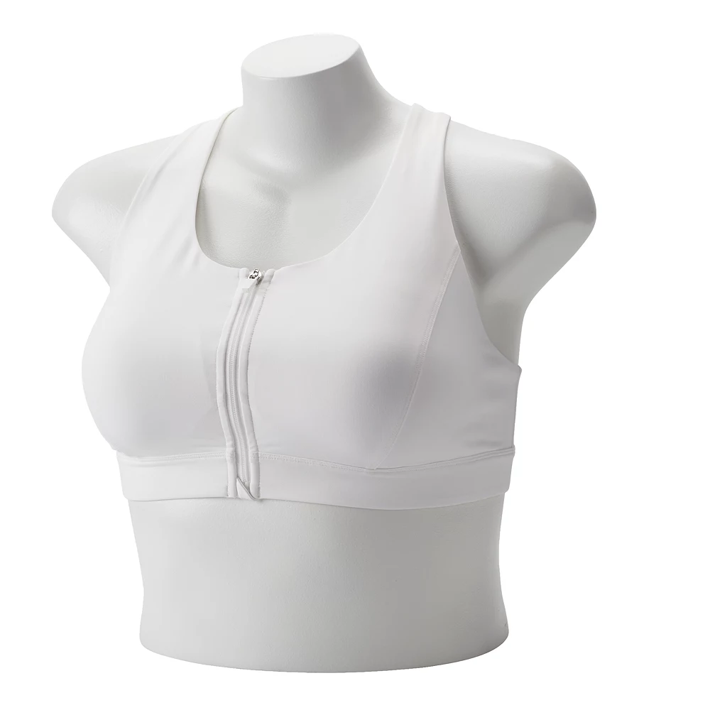 Plus Size Tek Gear® Zip-Front Medium Impact Sports Bra 1 Plus Size Tek Gear® Zip-Front Medium Impact Sports Bra
