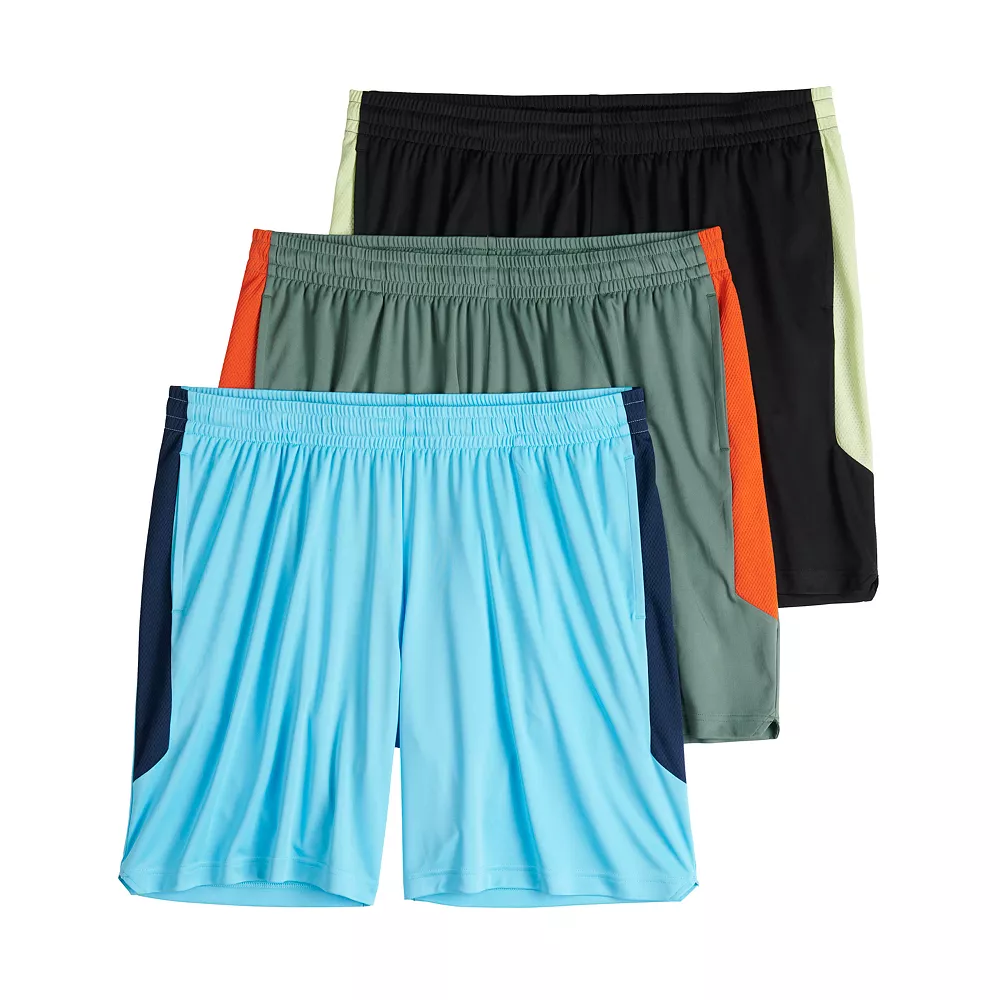 Big & Tall Tek Gear® 3-Pack Dry Tek Shorts 1 Big & Tall Tek Gear® 3-Pack Dry Tek Shorts
