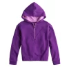Girls 7-16 Tek Gear® Ultrasoft Fleece 1/4-Zip Hoodie In Regular & Plus