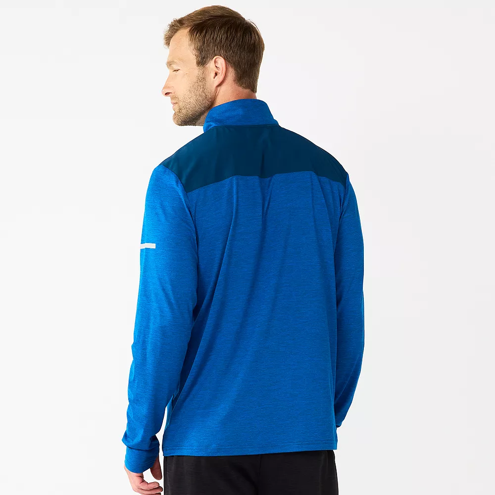 Men's Tek Gear® Mixed Media Pullover 2 Men's Tek Gear® Mixed Media Pullover - Image 2