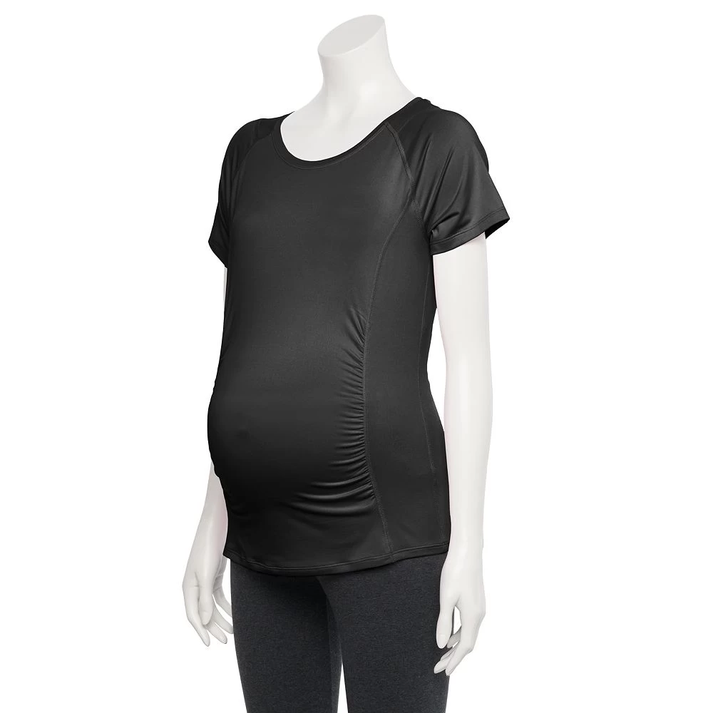Maternity Tek Gear® Workout Tee 1 Maternity Tek Gear® Workout Tee