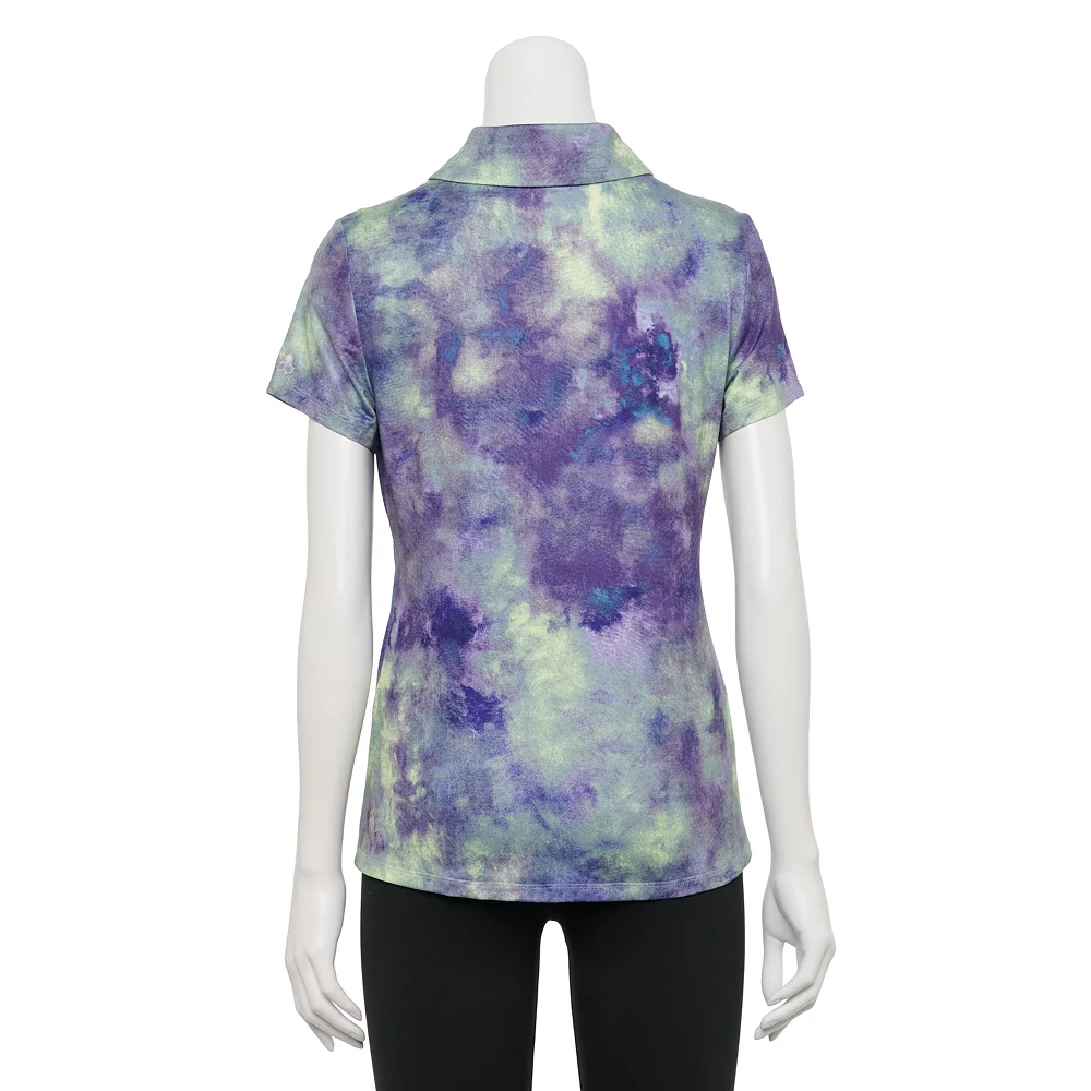 Women's Tek Gear® Button Placket Golf Polo 2 Women's Tek Gear® Button Placket Golf Polo - Image 2