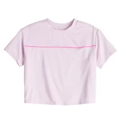 Girls 7-16 Tek GearĀ® Tulip Back Tee In Regular & Plus