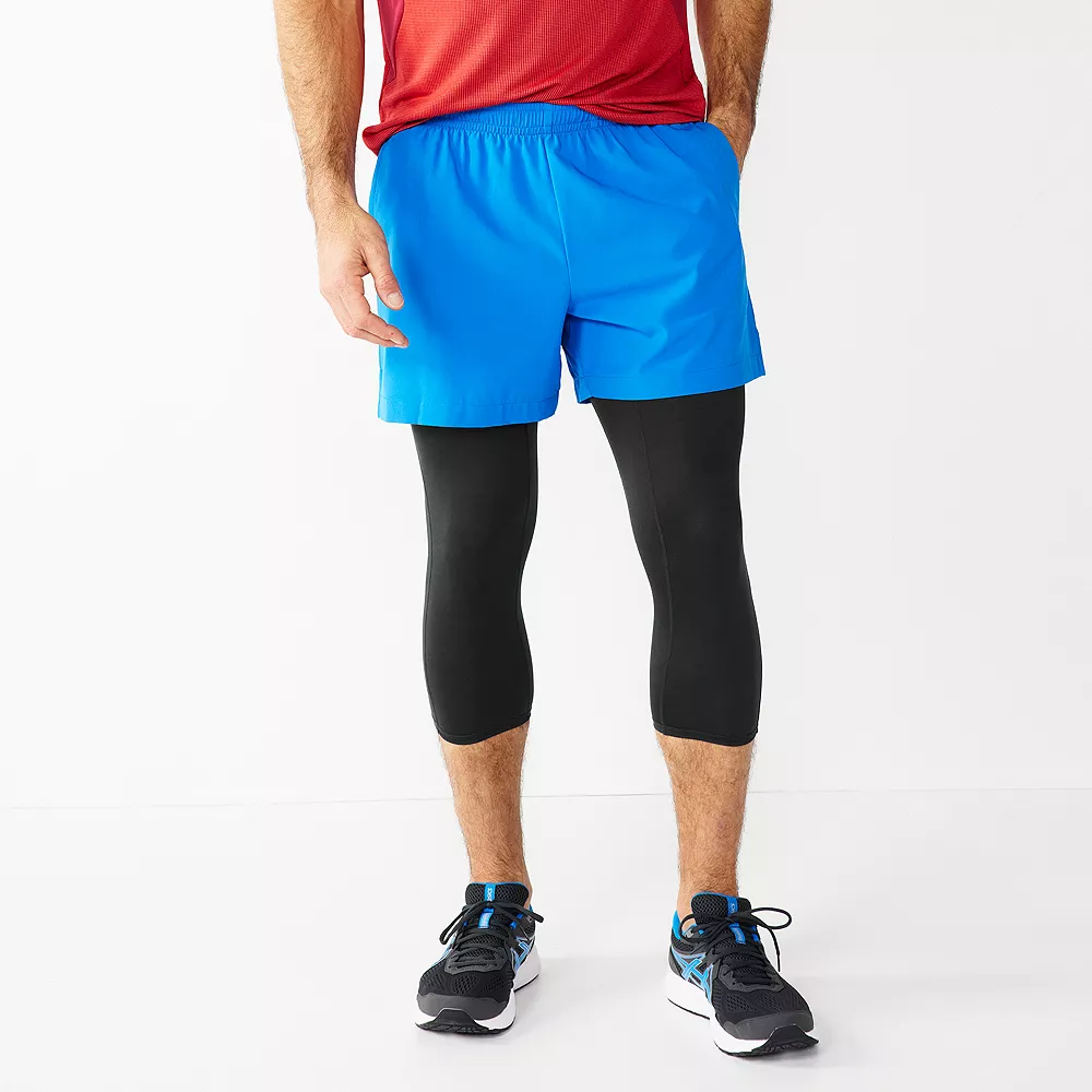 Men's Tek Gear® Three-Quarter Base Layer Leggings 1 Men's Tek Gear® Three-Quarter Base Layer Leggings