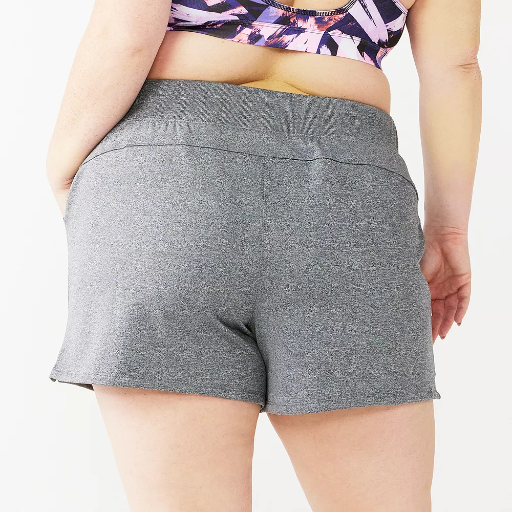 Plus Size Tek Gear® Weekend French Terry Shorts 2 Plus Size Tek Gear® Weekend French Terry Shorts - Image 2