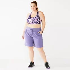 Plus Size Tek Gear® Essential Bermuda Shorts -Fashion store 5242807 ALT9