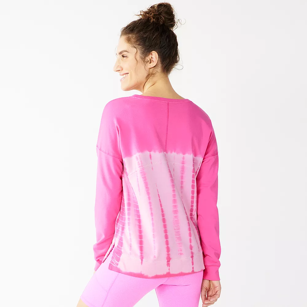 Women's Tek Gear® French Terry Sweatshirt 2 Women's Tek Gear® French Terry Sweatshirt - Image 2