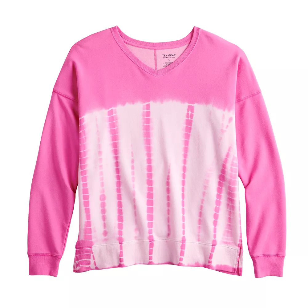 Women's Tek Gear® French Terry Sweatshirt 3 Women's Tek Gear® French Terry Sweatshirt - Image 3