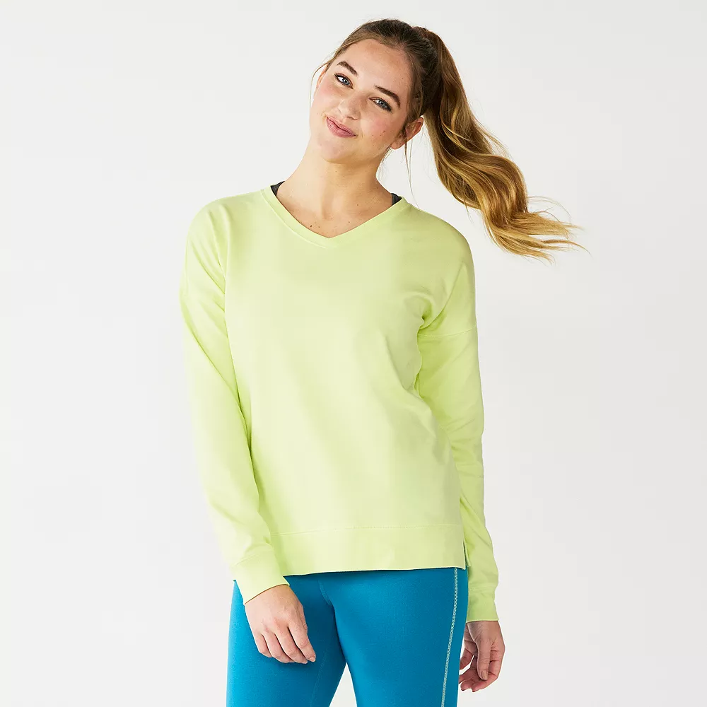 Women's Tek Gear® French Terry Sweatshirt 1 Women's Tek Gear® French Terry Sweatshirt