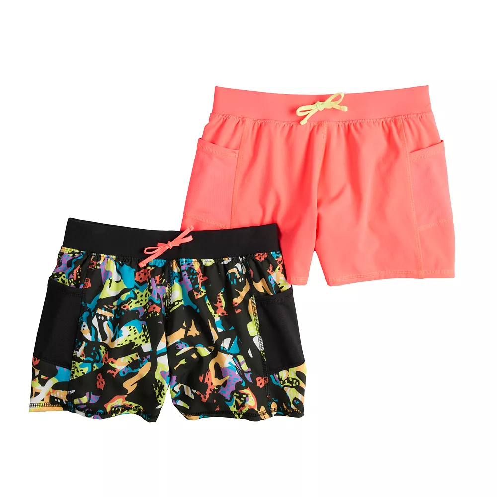 Girls 7-16 Tek Gear® 2-Pack Woven Shorts In Regular & Plus 1 Girls 7-16 Tek Gear® 2-Pack Woven Shorts In Regular & Plus