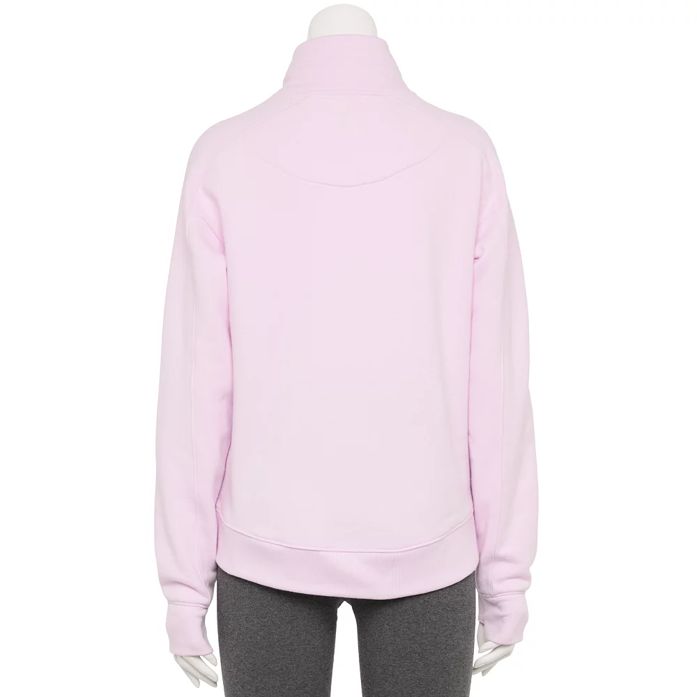 Women's Tek Gear® Quarter-Zip Ultrasoft Fleece Jacket 2 Women's Tek Gear® Quarter-Zip Ultrasoft Fleece Jacket - Image 2