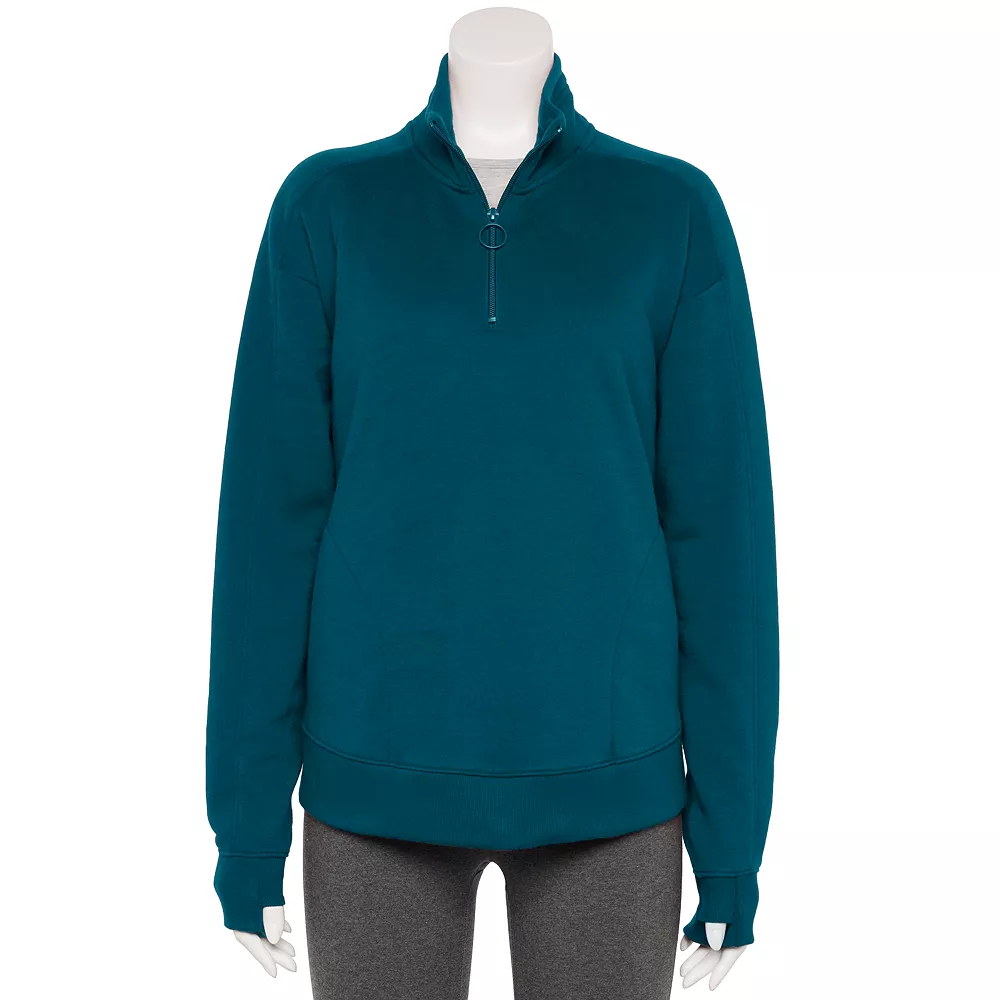 Women's Tek Gear® Quarter-Zip Ultrasoft Fleece Jacket 1 Women's Tek Gear® Quarter-Zip Ultrasoft Fleece Jacket