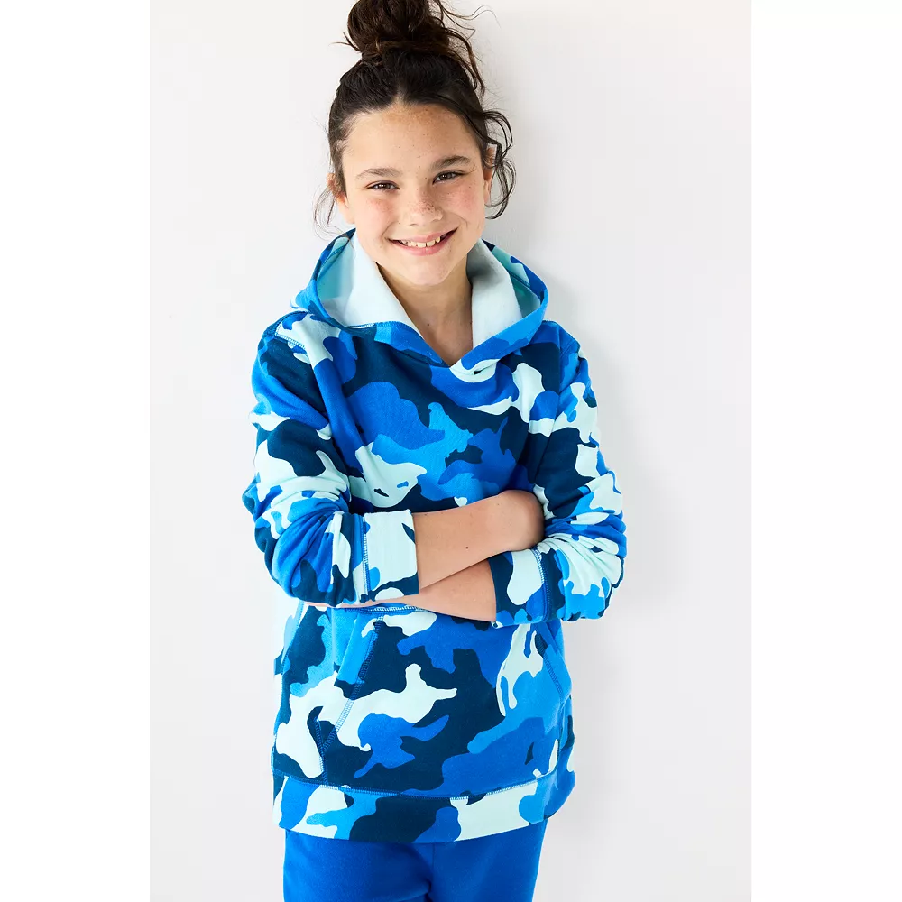 Kids 7-20 Tek Gear® Ultrasoft Fleece Hoodie In Regular & Husky 6 Kids 7-20 Tek Gear® Ultrasoft Fleece Hoodie In Regular & Husky - Image 6