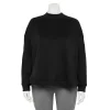 Plus Size Tek Gear® Ultrasoft Fleece Mockneck Sweatshirt