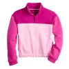 Girls 7-16 Tek Gear® Ultrasoft Fleece 1/4 Zip Pullover In Regular & Plus