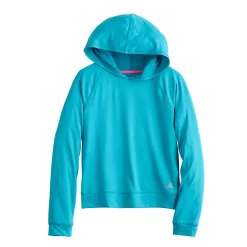 Girls 7-16 Tek Gear® Soft Tek Hoodie Tee In Regular & Plus