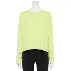 Women's Tek Gear® Easy French Terry Raw-Seam Tee