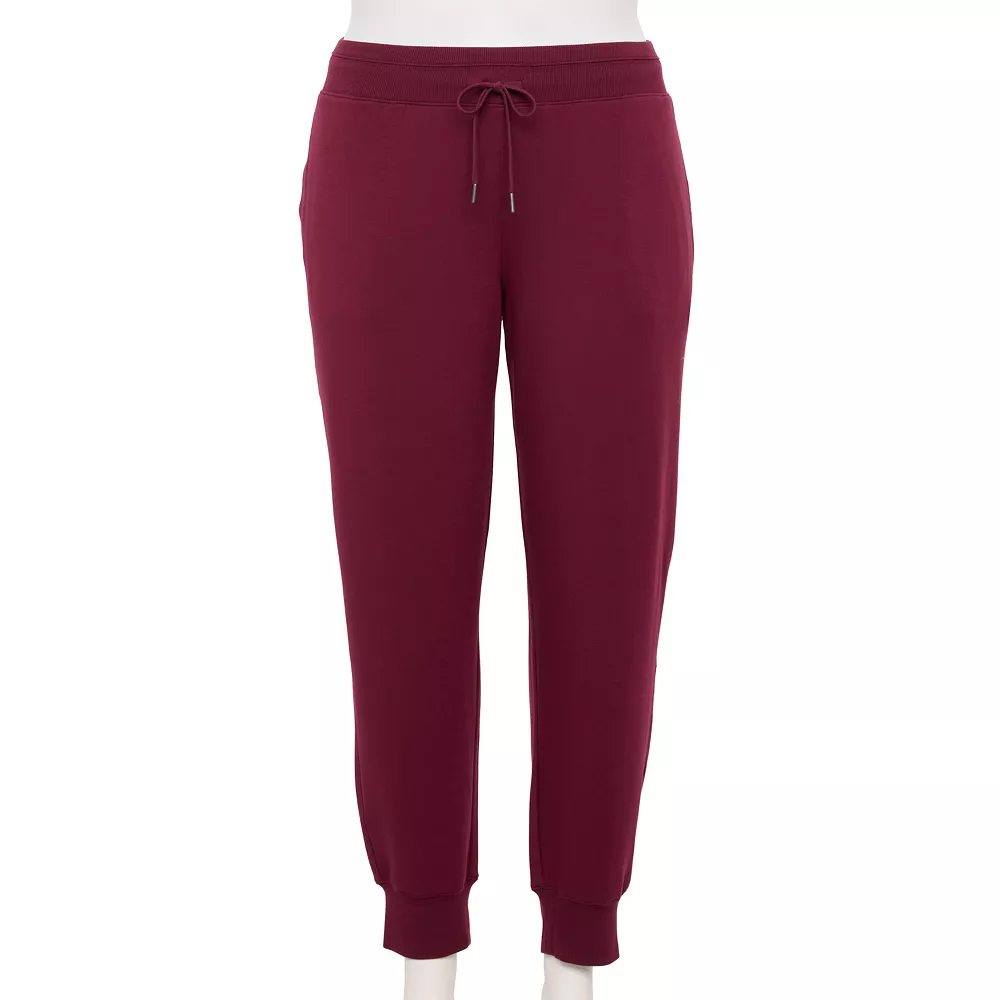 Plus Size Tek Gear® French Terry Joggers 1 Plus Size Tek Gear® French Terry Joggers