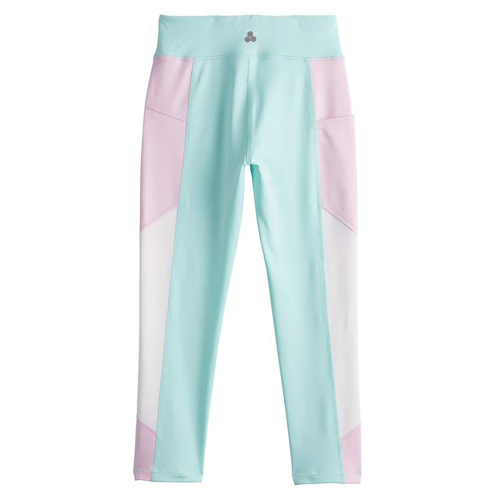 Girls 7-16 Tek Gear® Colorblock Performance 7/8 Leggings In Regular & Plus 2 Girls 7-16 Tek Gear® Colorblock Performance 7/8 Leggings In Regular & Plus - Image 2