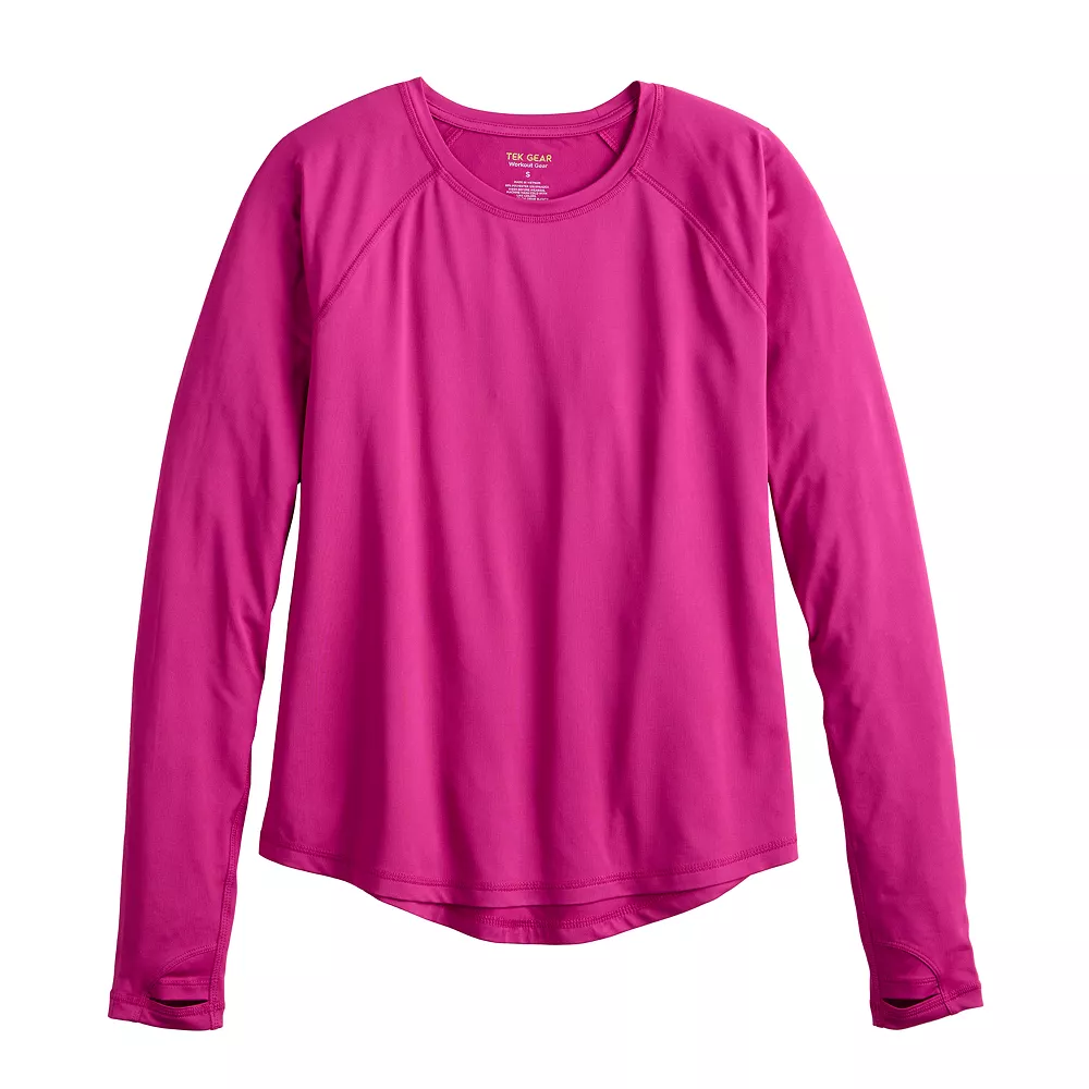 Women's Tek Gear® Performance Long Sleeve Tee 3 Women's Tek Gear® Performance Long Sleeve Tee - Image 3