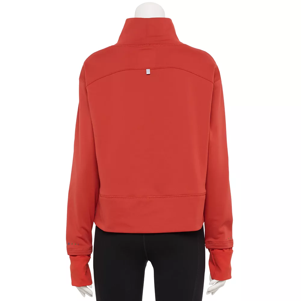 Women's Tek Gear® Run Mockneck Long Sleeve Top 2 Women's Tek Gear® Run Mockneck Long Sleeve Top - Image 2