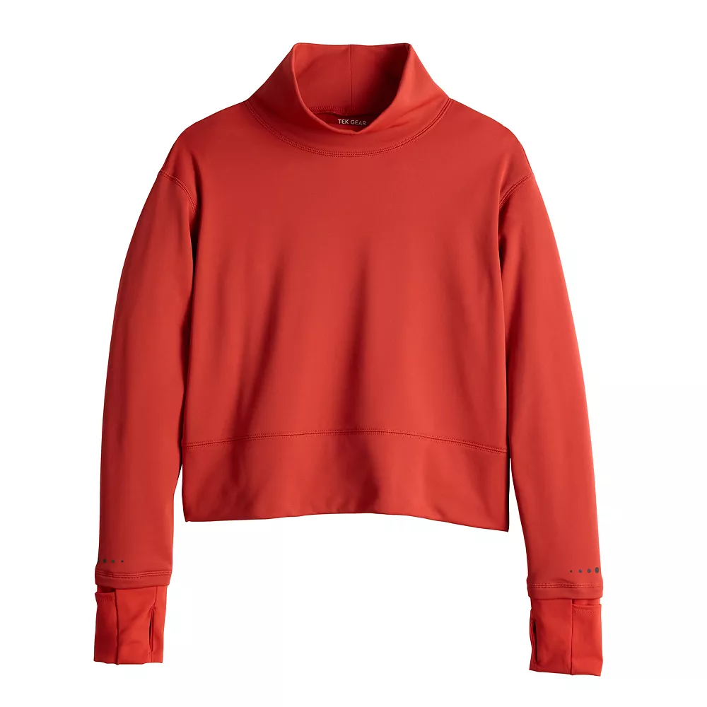 Women's Tek Gear® Run Mockneck Long Sleeve Top 3 Women's Tek Gear® Run Mockneck Long Sleeve Top - Image 3