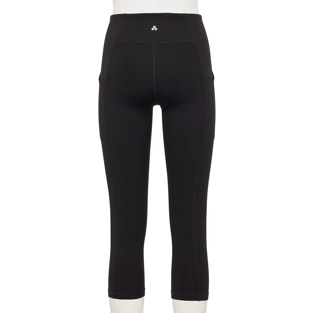 Women's Tek Gear® Ultrastretch Pocket High-Waisted Capri Leggings 2 Women's Tek Gear® Ultrastretch Pocket High-Waisted Capri Leggings - Image 2