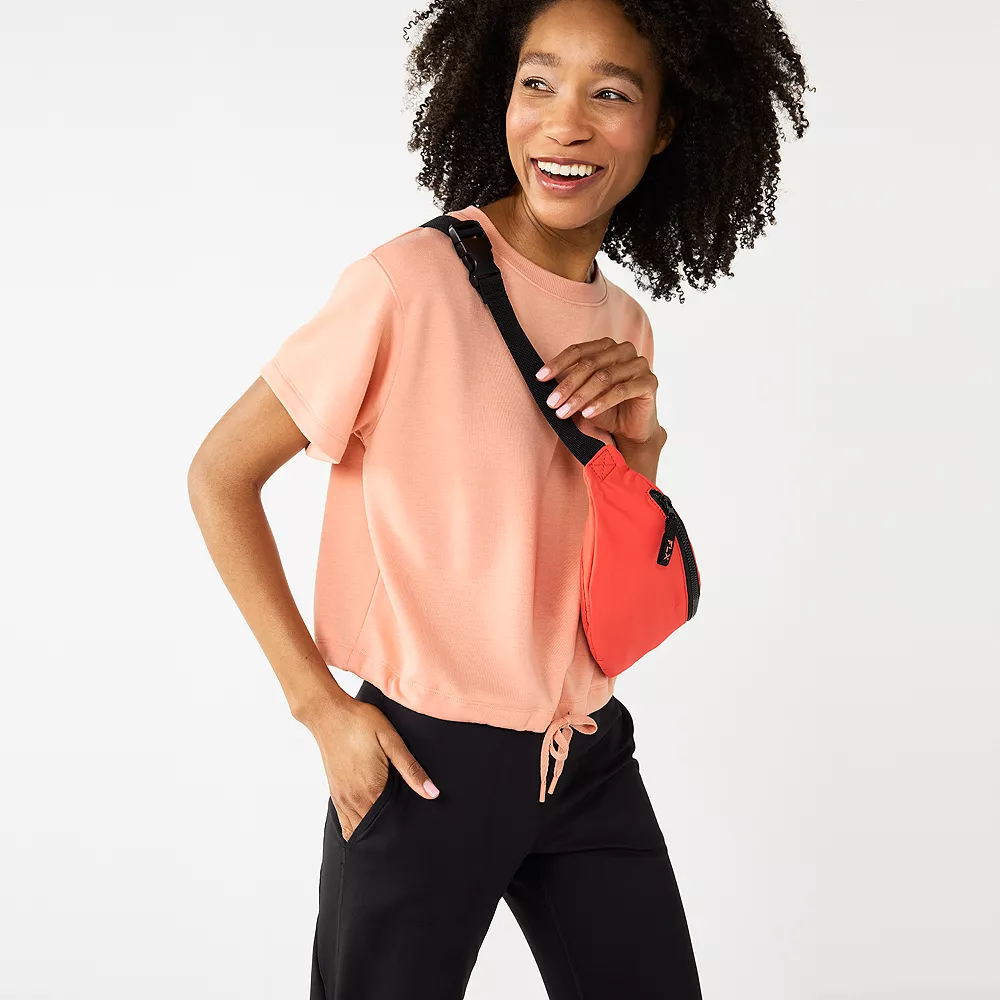 Women's Tek Gear® Stretch Fleece Cinched-Waist Top 1 Women's Tek Gear® Stretch Fleece Cinched-Waist Top