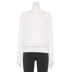 Women's Tek GearĀ® Keyhole Back Long-Sleeve Tee