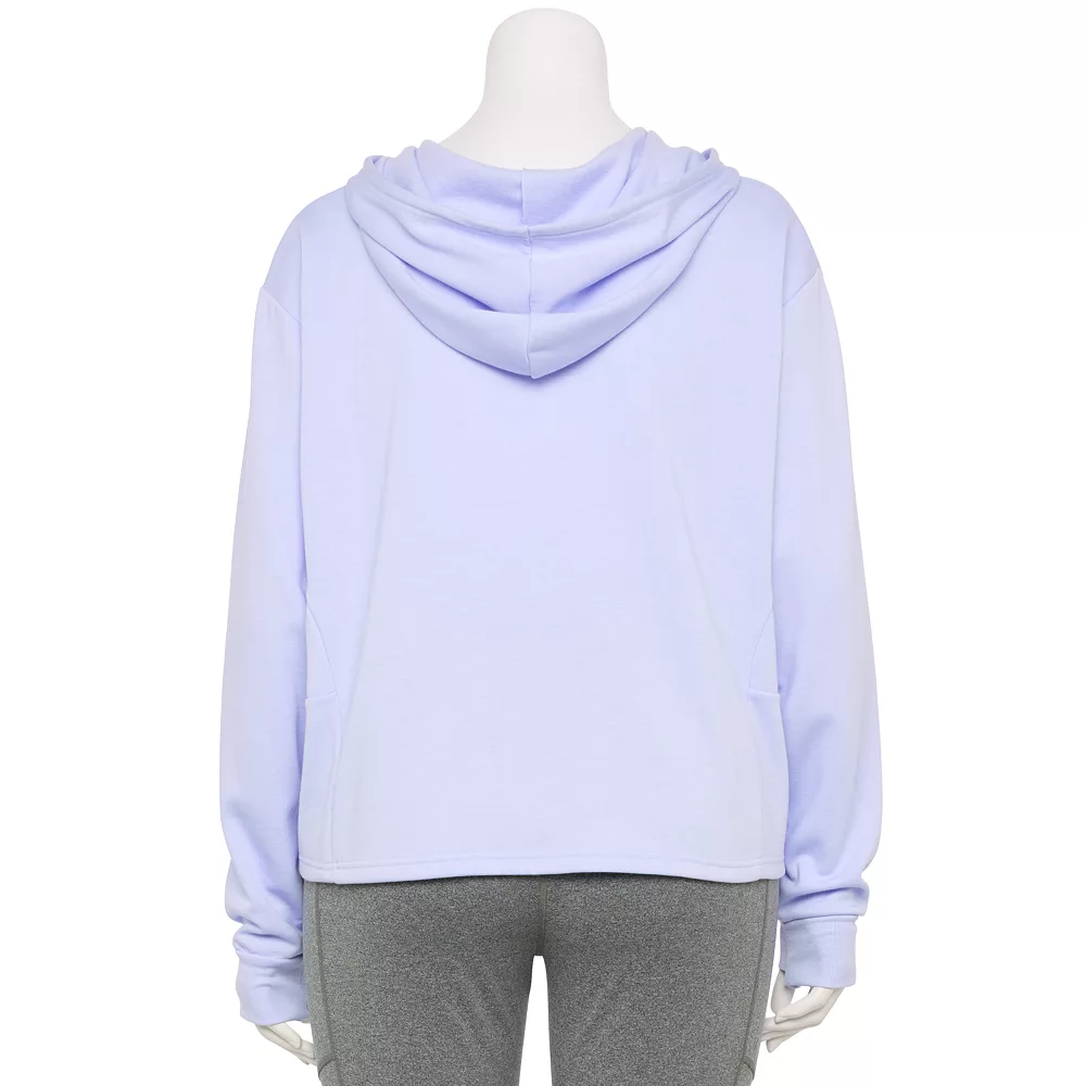 Plus Size Tek Gear® Stretch Fleece Hoodie 2 Plus Size Tek Gear® Stretch Fleece Hoodie - Image 2