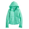 Girls 7-16 Tek Gear® Mixed Media Jacket In Regular & Plus