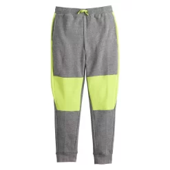 Kids 7-20 Tek Gear® Colorblock Ultrasoft Fleece Joggers In Regular & Husky