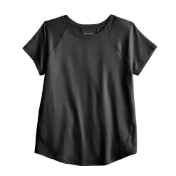 Girls 7-20 Tek GearĀ® Short Sleeve Soft Tek Performance Tee In Regular & Plus