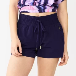 Women's Tek GearĀ® Zip Pocket Midrise Woven Shorts