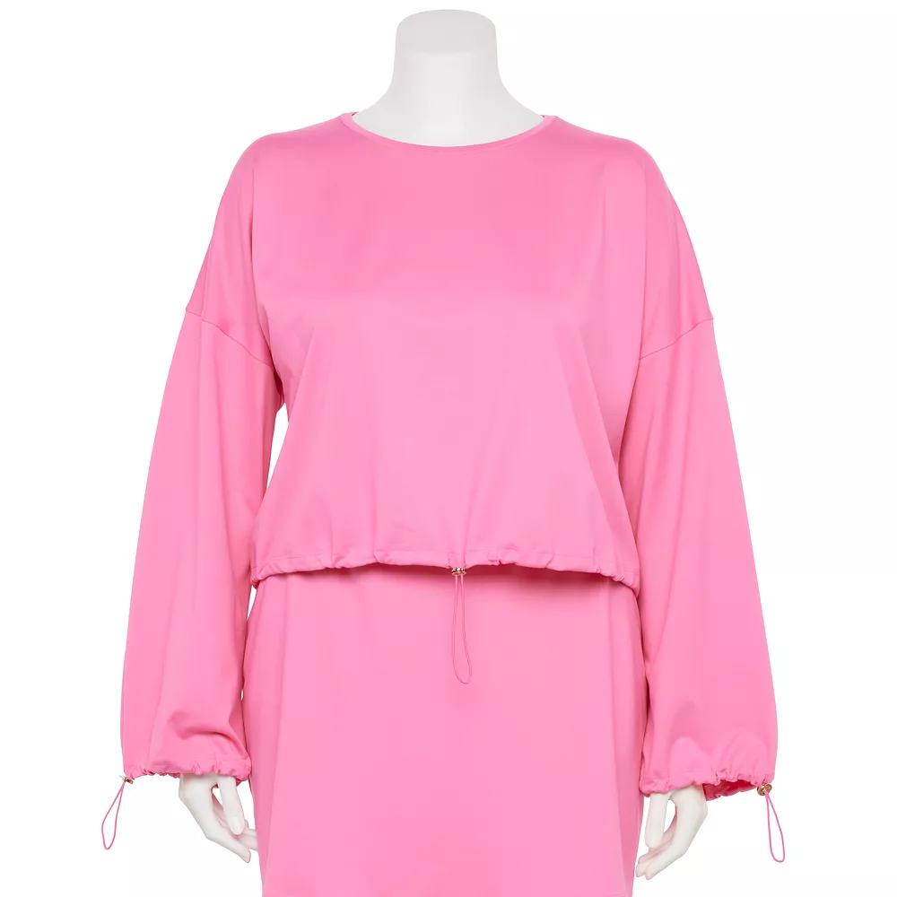 Plus Size Tek Gear® Soft Tek Crop Top 1 Plus Size Tek Gear® Soft Tek Crop Top