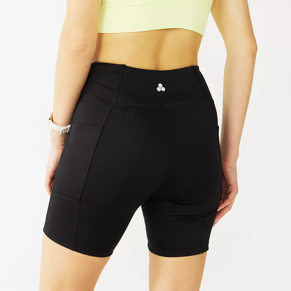 Women's Tek Gear® Core High-Waisted Bike Shorts 2 Women's Tek Gear® Core High-Waisted Bike Shorts - Image 2