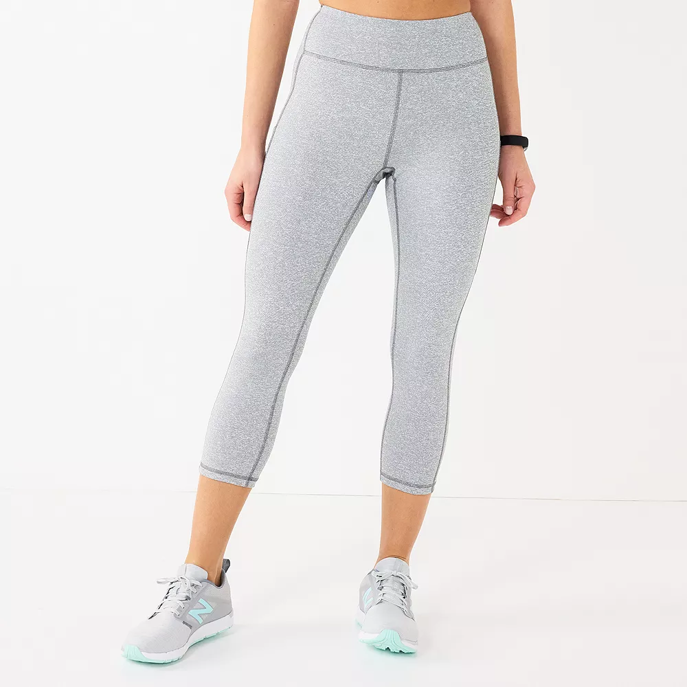 Petite Tek Gear® Core High-Waisted Capri Leggings 1 Petite Tek Gear® Core High-Waisted Capri Leggings