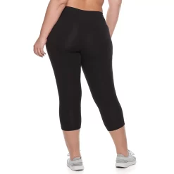 Plus Size Tek Gear® Essential High-Waisted Capri Leggings -Fashion store 6264904 ALT3